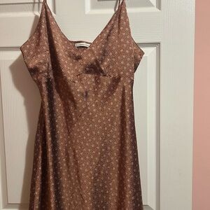 Abercrombie & Fitch Rust Floral Dress